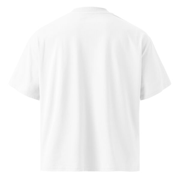 the conversation peace unisex organic oversized high neck t-shirt - Image 2