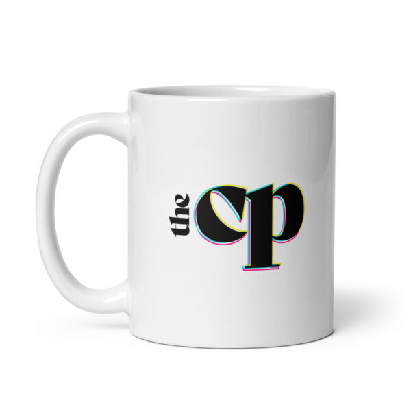 the conversation peace white glossy mug